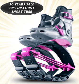 KJ Power Shoe Silver/Pink