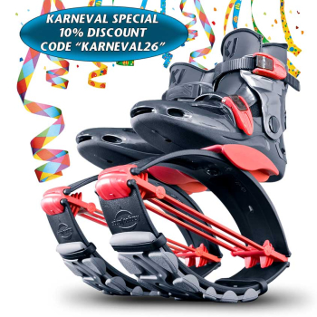 KJ Power Shoe Black/Red