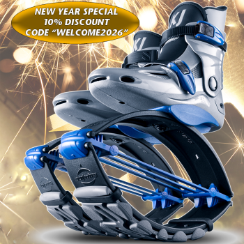 KJ Power Shoe Silver/Blue