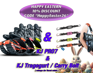 Special 2. KJ XR3 (alle Schuh-Farben wählbar) + Carry Belt