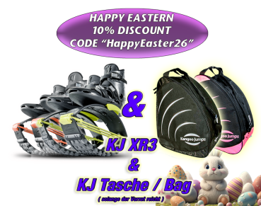 Special 1. KJ XR3 (alle Schuh-Farben) + KJ Bag (Tasche)