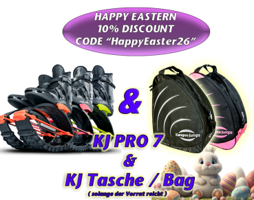 Special Offer: KJ PRO 7 (alle Schuh-Farben) + KJ Bag (Tasche)