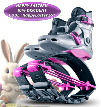 KJ Power Shoe Silver/Pink