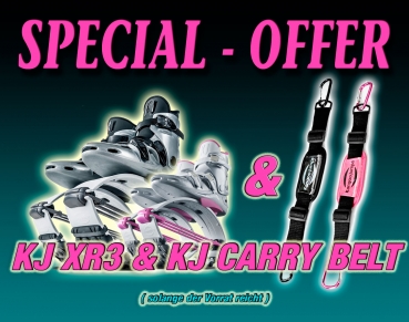 Special 2. KJ XR3 (alle Schuh-Farben wählbar) + Carry Belt