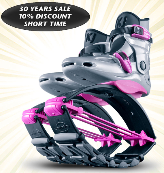 KJ Power Shoe Silver/Pink