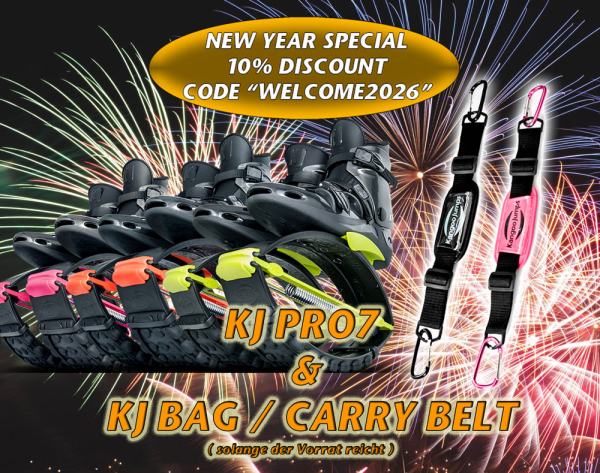 Special Offer: KJ PRO 7 (alle Schuh-Farben wählbar) + Carry Belt