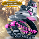 KJ Power Shoe Silver/Pink